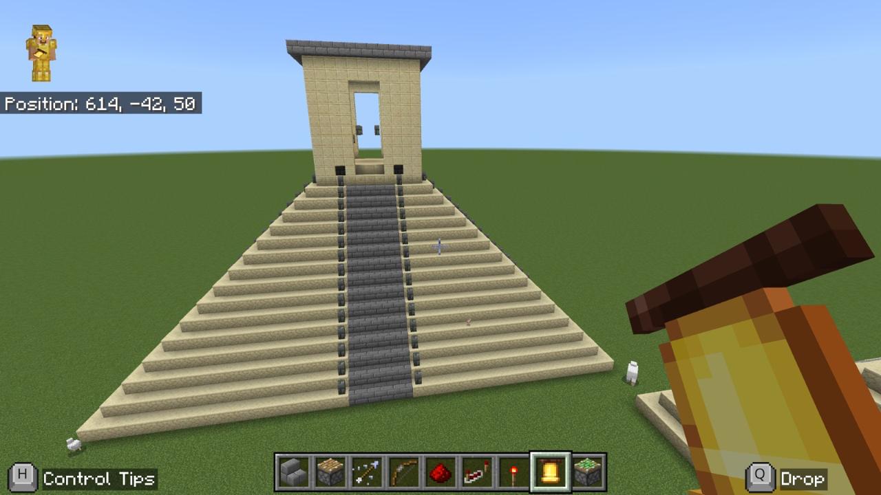 My Minecraft 3D History Build