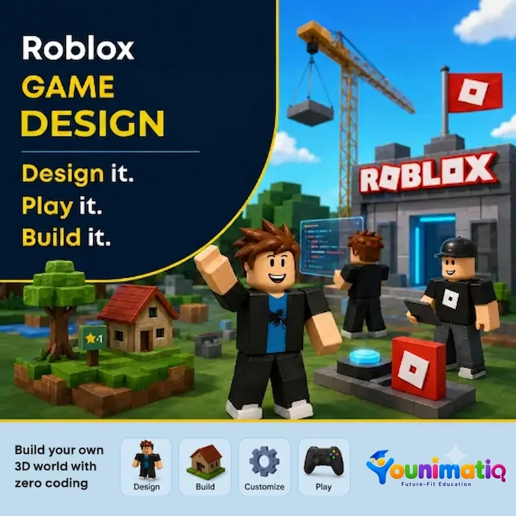 Roblox Game Design Course: Build Your Own 3D World with Zero Coding