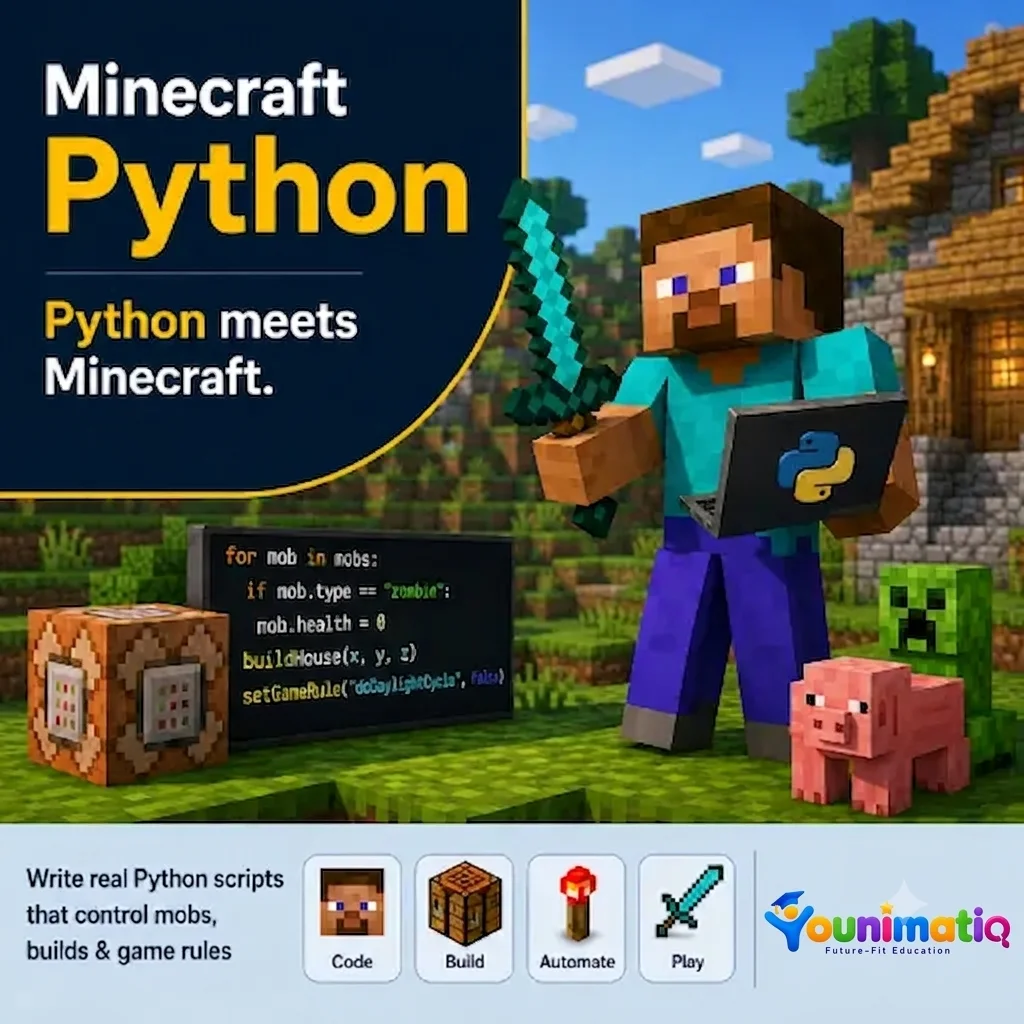 Minecraft Python Quest: Build, Code & Explore