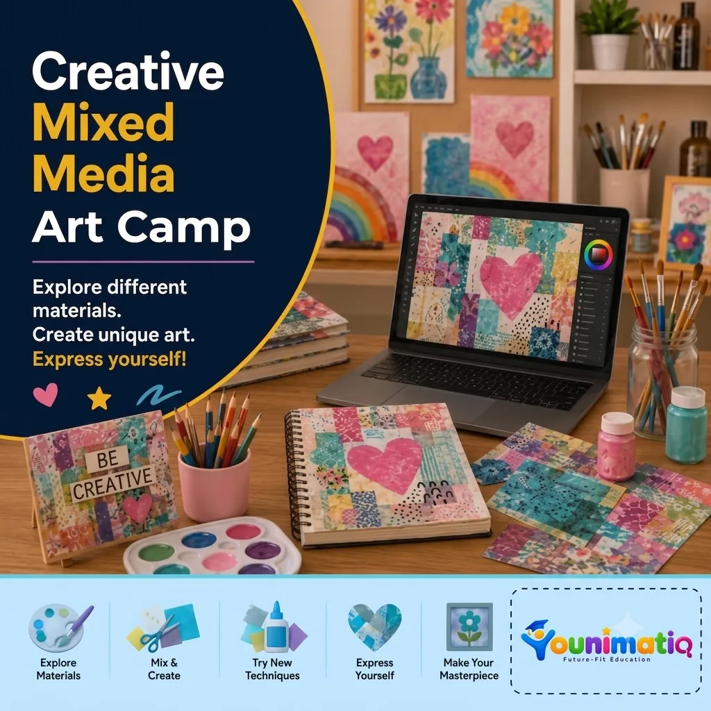 Creative Mixed Media Art Camp
