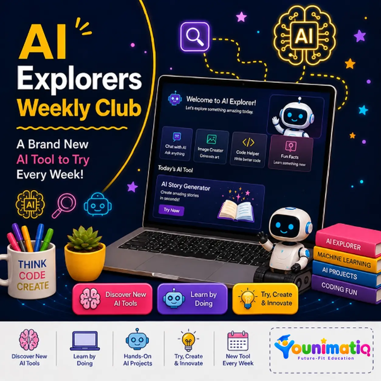 AI Explorers Club: A New AI Adventure Every Week!