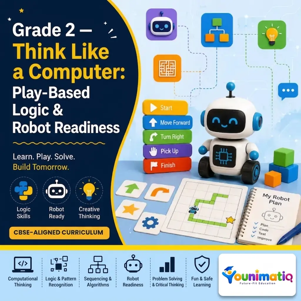 Think Like a Computer: Play-Based Logic & Robot Readiness | Grade 2