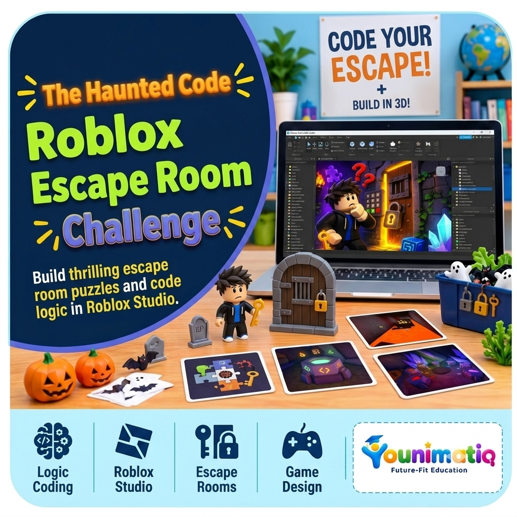 The Haunted Code — Roblox Escape Room Challenge
