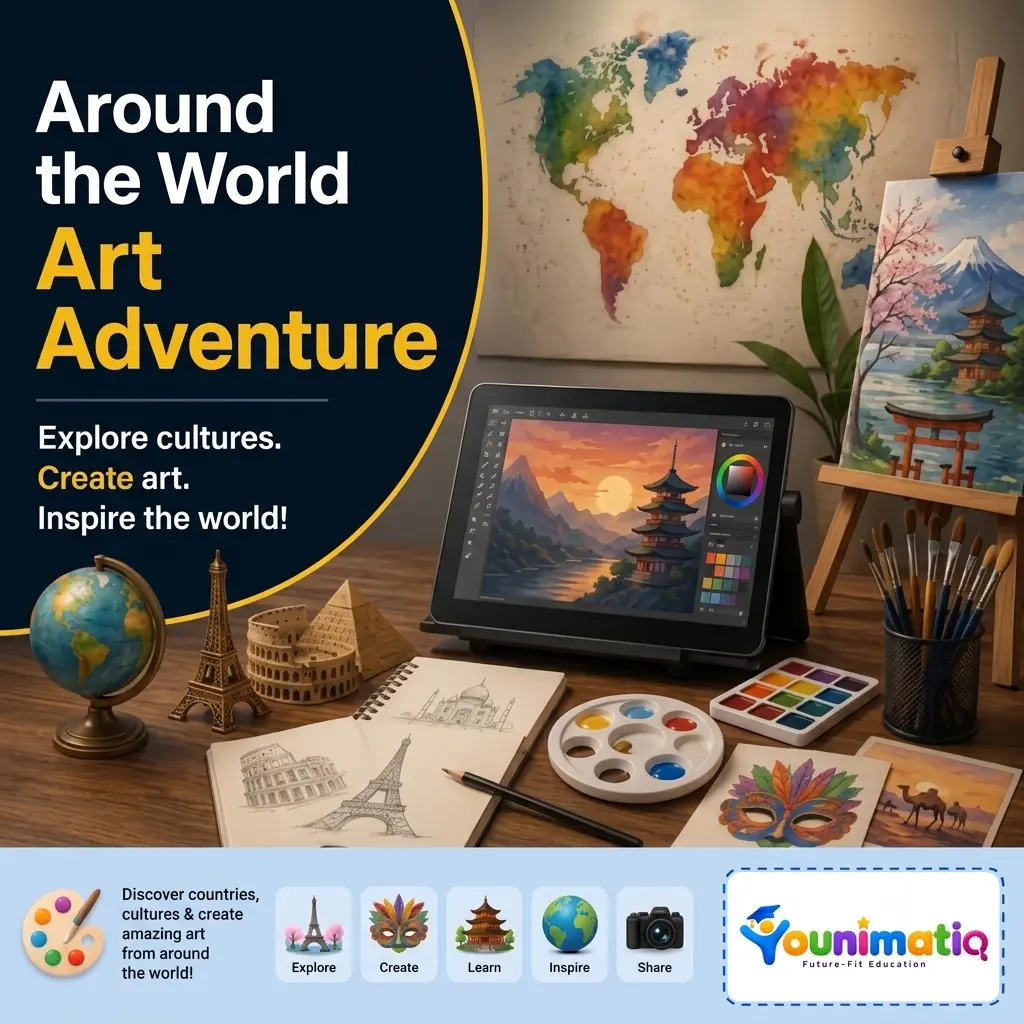 Around the World Art Adventure