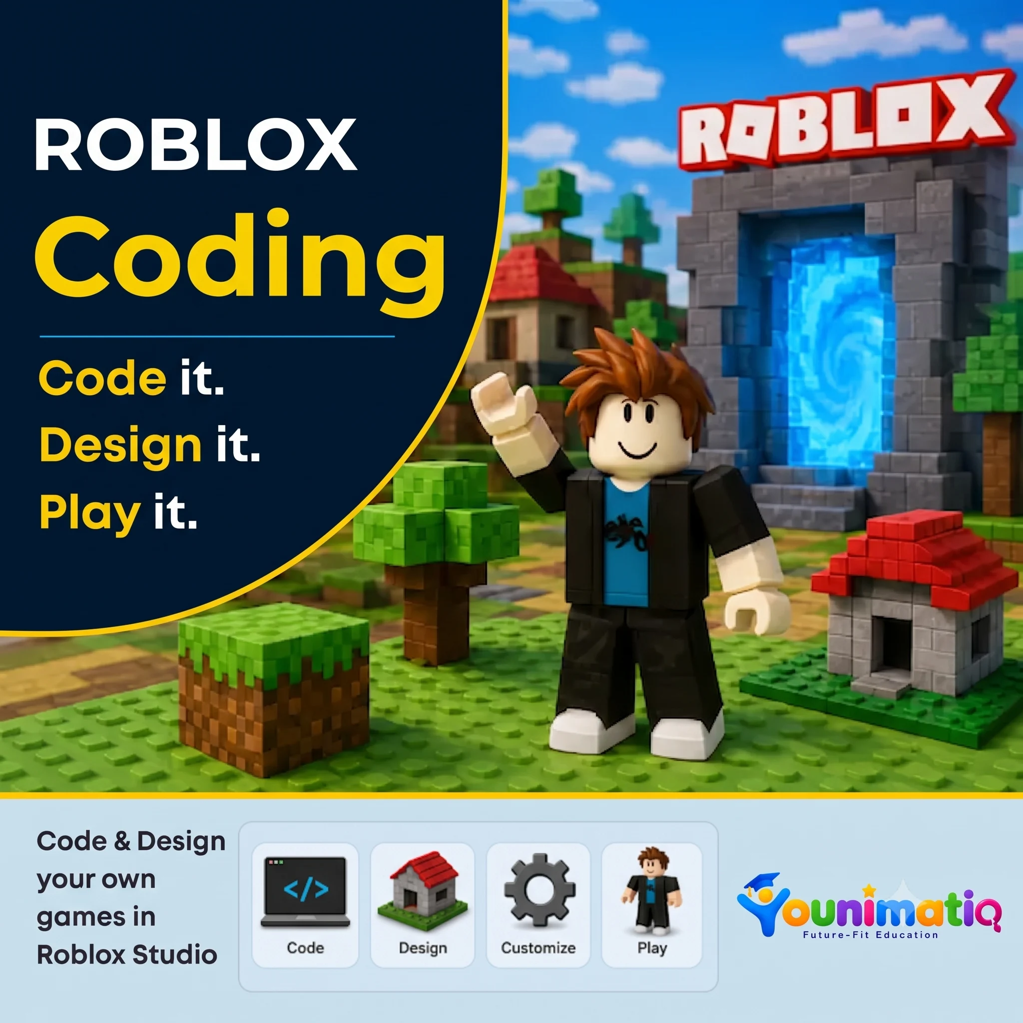 Roblox Coding + 3D Modelling