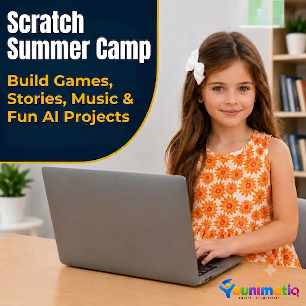 Scratch Summer Camp: Build Games, Stories, Music & Fun AI Projects