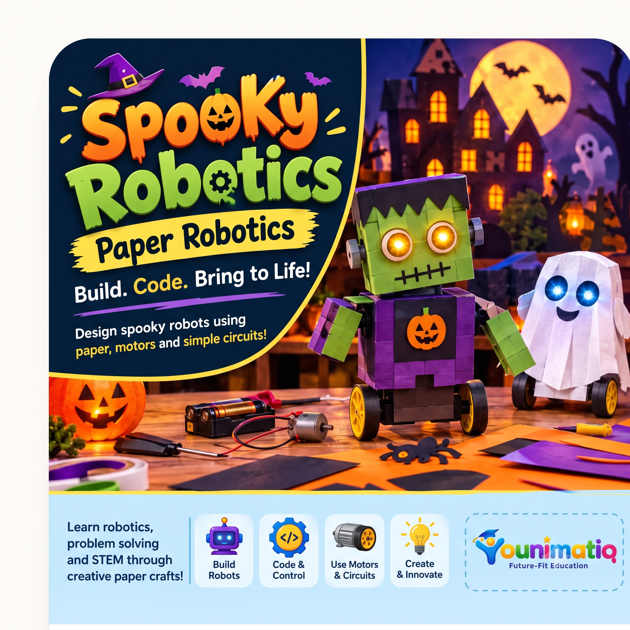 Spooky Robotics: Build, Create & Animate!