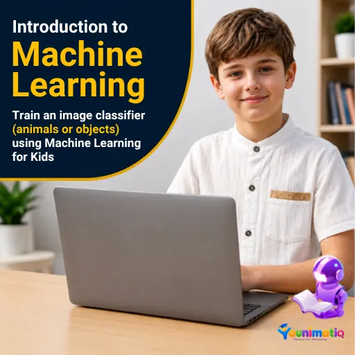 Introduction to machine learning, train an image classifier (animals or objects) using Machine Learning for Kids