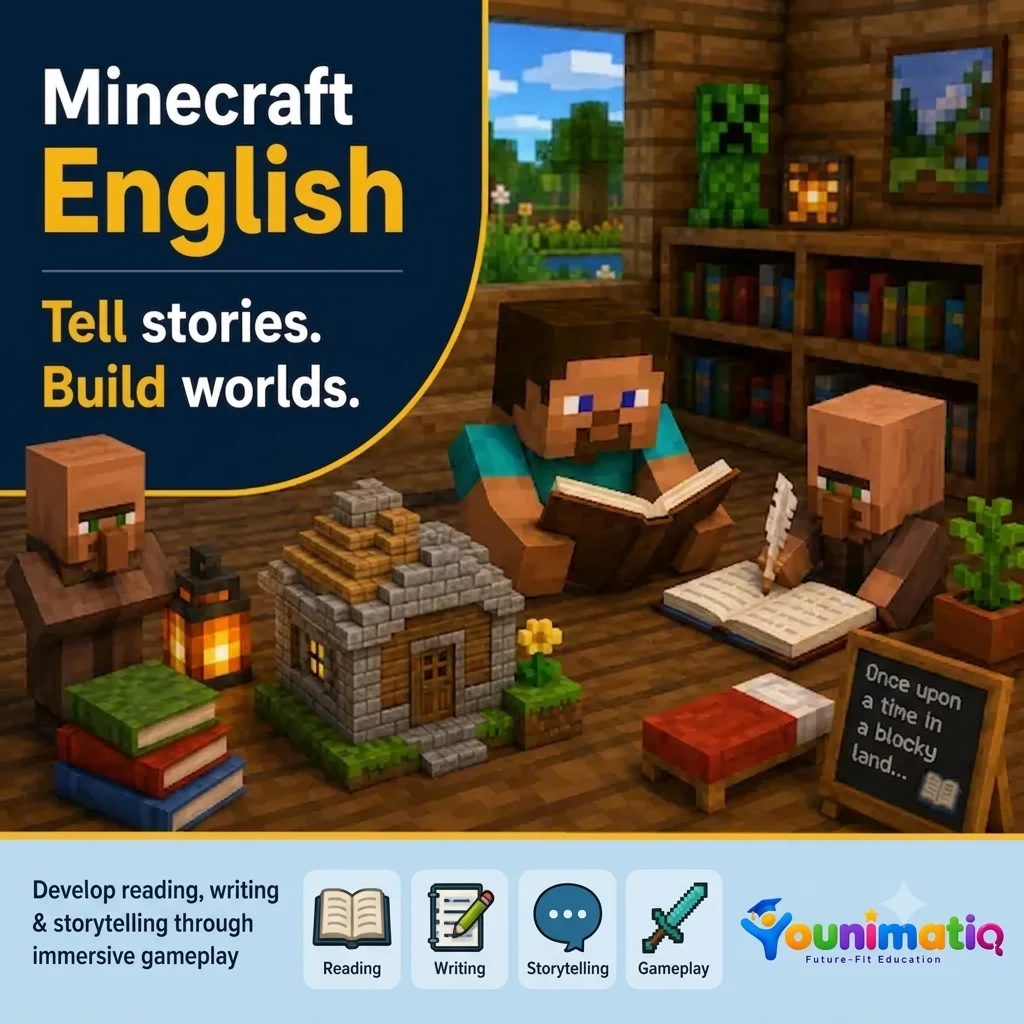 Minecraft Storytellers Course: Read, Write & Create!